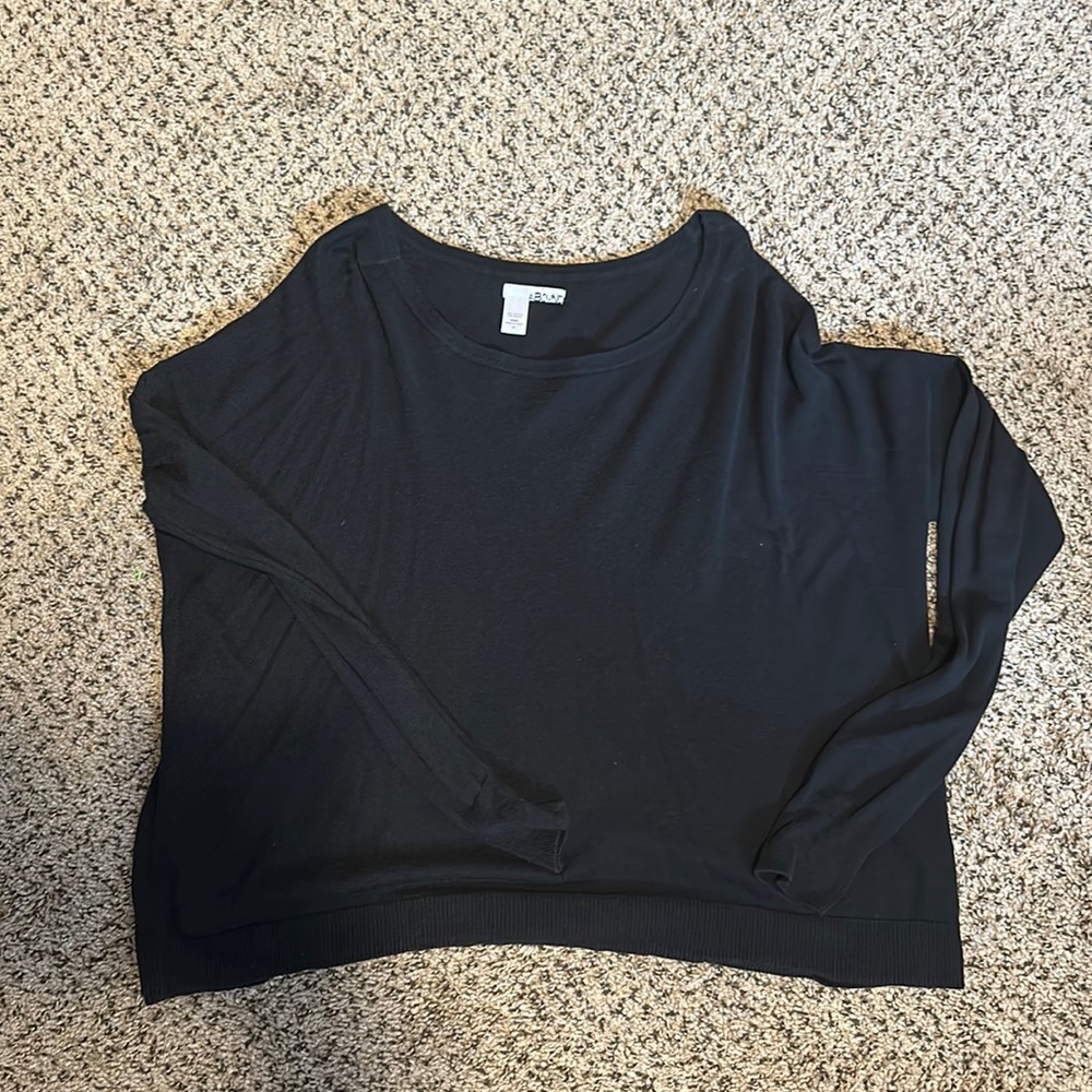 Black Abound long sleeve top.